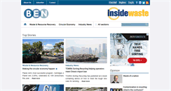 Desktop Screenshot of insidewaste.com.au
